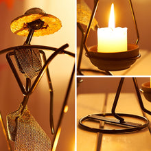 Load image into Gallery viewer, Nordic Home Decoration Creative Iron Candle Holder
