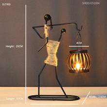 Load image into Gallery viewer, Nordic Home Decoration Creative Iron Candle Holder
