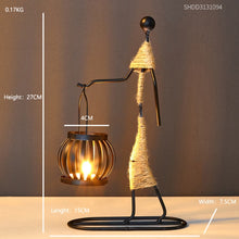 Load image into Gallery viewer, Nordic Home Decoration Creative Iron Candle Holder
