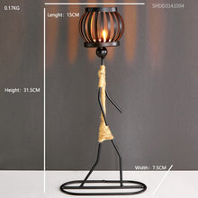 Load image into Gallery viewer, Nordic Home Decoration Creative Iron Candle Holder
