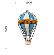 Load image into Gallery viewer, Colorful Turkey Hot Air  Balloon Decoration
