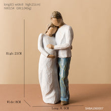 Load image into Gallery viewer, People Model Family Figurines Crafts
