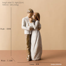 Load image into Gallery viewer, People Model Family Figurines Crafts
