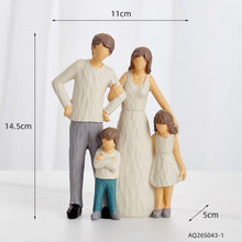 Load image into Gallery viewer, People Model Family Figurines Crafts
