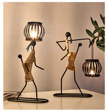 Load image into Gallery viewer, Nordic Home Decoration Creative Iron Candle Holder
