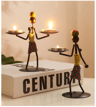 Load image into Gallery viewer, Nordic Home Decoration Creative Iron Candle Holder
