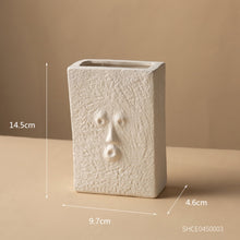 Load image into Gallery viewer, Ceramic Face Funny Vase
