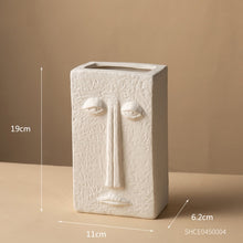 Load image into Gallery viewer, Ceramic Face Funny Vase
