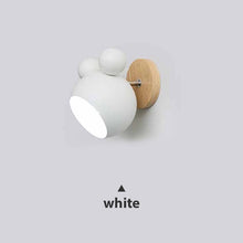 Load image into Gallery viewer, Nordic Wooden Cartoon Wall Lamps
