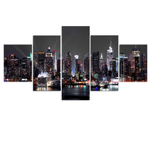 Load image into Gallery viewer, 5 Pieces New York City Construction Scenery Pictures
