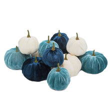 Load image into Gallery viewer, Artificial Pumpkin Velvet Plush Decoration
