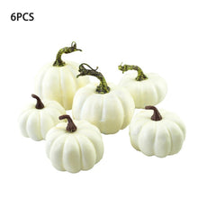 Load image into Gallery viewer, Artificial Pumpkin Velvet Plush Decoration
