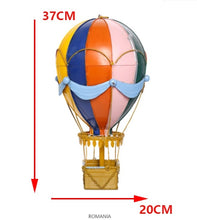 Load image into Gallery viewer, Colorful Turkey Hot Air  Balloon Decoration
