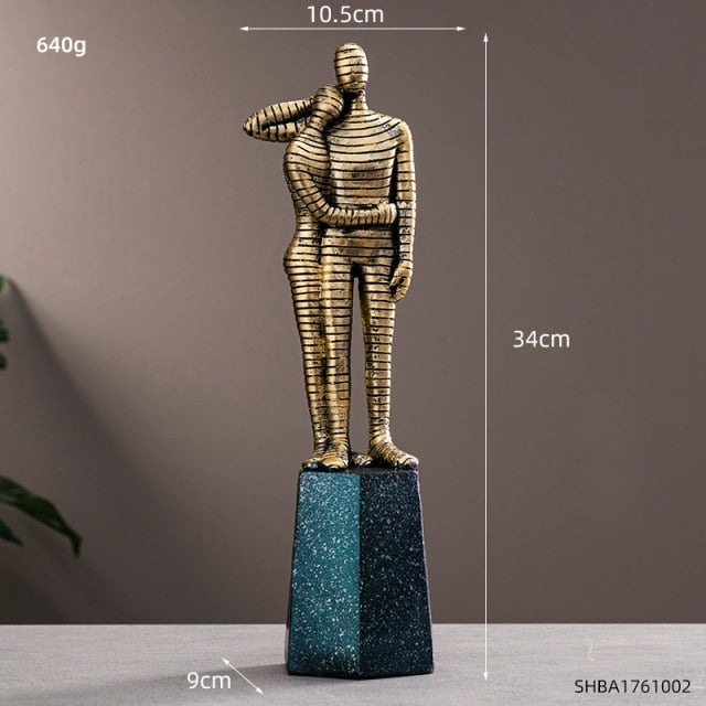 Trendy People Interior Sculpture Figurine