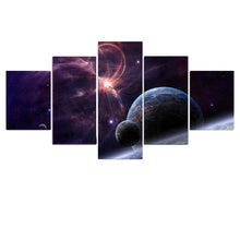 Load image into Gallery viewer, Planet Universe Space Pictures Canvas
