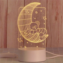 Load image into Gallery viewer, Creative 3D Acrylic Desktop Nightlight
