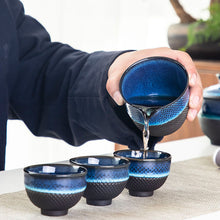 Load image into Gallery viewer, Ceramic Glaze Chinese Kung Fu Tea Set
