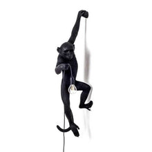 Load image into Gallery viewer, Modern Black Monkey Hanglamp
