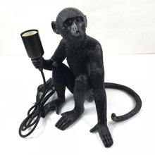 Load image into Gallery viewer, Modern Black Monkey Hanglamp
