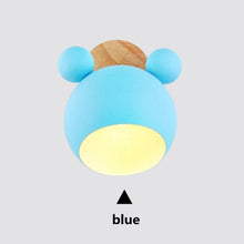 Load image into Gallery viewer, Nordic Wooden Cartoon Wall Lamps
