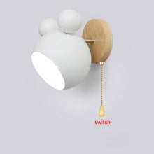 Load image into Gallery viewer, Nordic Wooden Cartoon Wall Lamps
