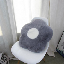 Load image into Gallery viewer, Nordic Imitation Rabbit Fur Flower Cushion
