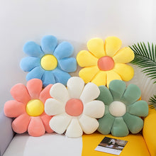 Load image into Gallery viewer, Daisy Flower Stuffed Sofa Pillow
