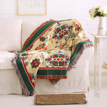 Load image into Gallery viewer, Boho Style Sofa Blanket
